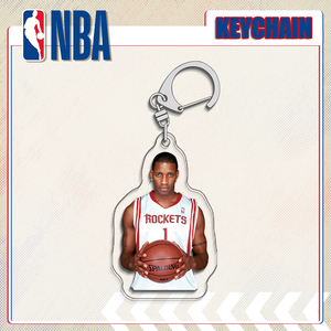 Porte-clés en acrylique double face avec figurine de joueur de basket <span class=keywords><strong>NBA</strong></span>, cadeau pour les fans de sport - Product Image 5