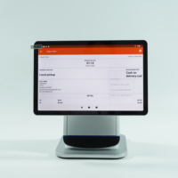 Terminal de point de vente Android 14 détachable de 11 pouces avec imprimante thermique 80 mm, écran tactile FHD, Bluetooth, 4 Go + 64 Go, système de point de vente pour la vente au détail