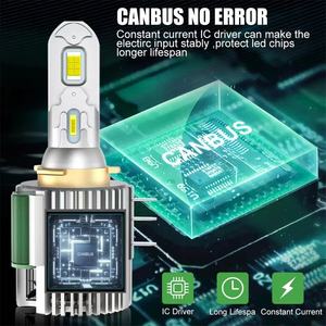 H15 LED 12V 80W 8000LM coche LED faros CSP 3570 coche faros antiniebla DRL para VW <span class=keywords><strong>Golf</strong></span> H15 LED Auto faro bombillas - Product Image 2