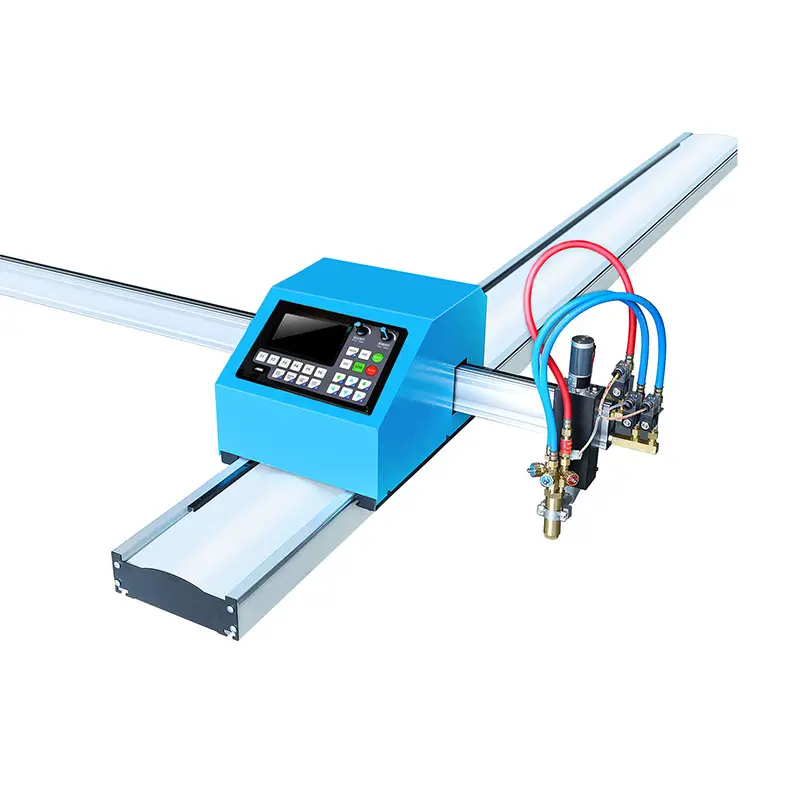 Mini küçük masa CNC plazma kesme makinesi merdiven küpeşte korkuluk yüksek çözünürlüklü hava plazma kesim 100 Crossfire oksi-yakıt