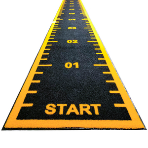 Alfombra de Fitness de Alta Densidad de 15 mm, Césped Artificial, Alfombra Personalizada de Fábrica, Pista de Trineo Interior para Gimnasio - Product Image 5