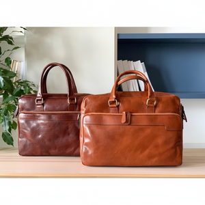 Bolso de viaje para ordenador portátil de moda para hombre con logotipo personalizado Popular, Funda de cuero de negocios de alta calidad, maletín, bolso de mano para hombre, 2017 - Product Image 1