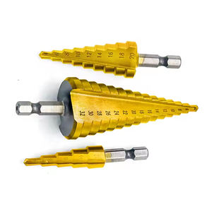 KAILUN KA-009 Black Oxide Finish <b>Hand</b> Electric <b>Drill</b> Bit Set Pagoda Supply Hexagon Shank HSS Step <b>Drill</b> Bits 4-32mm Drilling - Product Image 5