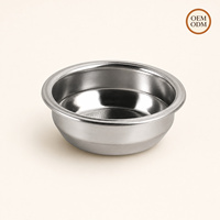 Panier de filtre à expresso 51mm 54mm 58mm en acier inoxydable, panier de portafilter simple ou double, accessoire de café pour expresso