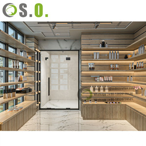 Custom Shop Design Cosmetics Furniture <b>Shelving</b> Perfume Store Perfumes Display Cabinet For Perfume Store - Product Image 5