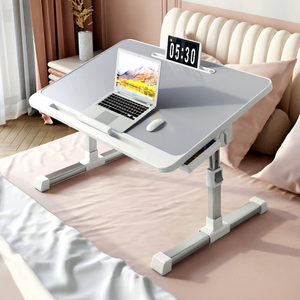 <strong>Foldable</strong> Bedside Table for Home Use; Simple Study <strong>Desk</strong> for Bedroom; Computer <strong>Desk</strong> for Window Seat; <strong>Small</strong> Table for Dormitory - Product Image 1