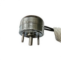 24V DC 0,5A 12W Diameter 34mm Rechtsdraaiende 25 graden zwenkbare rotatie elektromagnetische motor voor fruit sorteermachine