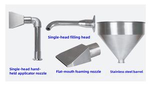 Ligne de remplissage automatique intelligente à écran tactile pour gâteaux et churros, petite machine de remplissage de pâte et de liquides pour boulangeries et laiteries - Product Image 4