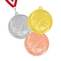 Trophées et médailles sportives pour Marathon, Musculation, Pickleball, Muay Thai, avec rubans thaïlandais et logo, pour joueurs et entraîneurs, modèle amusant M