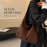 Sac fourre-tout en cuir végétalien souple personnalisé OEM ODM avec logo, sac seau rétro grande capacité pour femme, sac à bandoulière en PU de créateur pour affaires