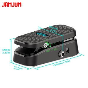Pédale de volume/<span class=keywords><strong>Wah</strong></span> JAMJUM MP-1, étui élégant, modes d'indication clairs - Product Image 5