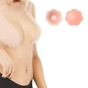 Bande adhésive pour poitrine imperméable, réutilisable, rembourrée, confortable, lavable, effet liftant, cache-tétons, pétales de poitrine - Product Image 2