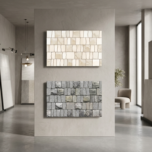 Ressemblant à un design en pierre d'origine avec finition mate 300x450mm 30x45cm Carreaux de mur en céramique de 12x18 pouces pour l'élévation de l'appartement - Product Image 3