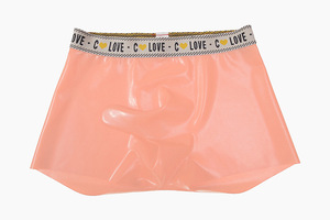 Boxer en latex pour hommes Gel Coat Invisible Seam Tight Bullet Separation Boxer Briefs Cross-Border - Product Image 6