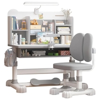 Meubles nordiques en bois pour enfants en bois réglable étudiant écriture enfants étude bureau Tables et ensemble de chaises