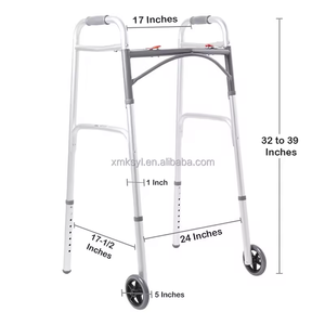 Meilleur <span class=keywords><strong>déambulateur</strong></span> robuste à quatre roues pour adultes âgés et handicapés Aides bariatriques à la marche <span class=keywords><strong>Acheter</strong></span> le produit de haute qualité - Product Image 4