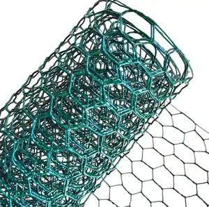 Pvc Coated Hexagonal Wire Mesh Woven Wire Mesh For Chicken And Pets
