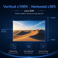 Projecteur laser portable intelligent Android C5 Ultra C3 Ultra 4400lm 4K pour home cinéma vidéo Beamer Proyector