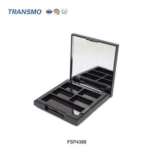 Empaque Ecológico para Sombra de Ojos, Marca Privada, Envase Vacío para Sombra de Ojos, Paleta de 4 Sombras de Ojos con Espejo - Product Image 3