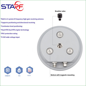 Récepteur GPS GLONASS GALILEO BDS RTK GNSS haute précision STA-2410 STA avec vis/montage magnétique - Product Image 4