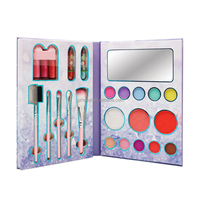 Ensemble de maquillage véritable pour filles, boîte de maquillage pour filles, princesse, jouet de déguisement et de jeu de beauté