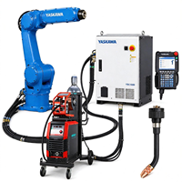 Bras robotisé industriel Yaskawa GP4, capacité de charge de 4 kg, pour soudage, palettisation, préhension et placement, système d'automatisation de chargement et de déchargement.