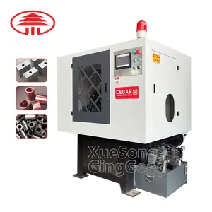 Máquina de corte CNC de alto qualidade para perfis de cobre e alumínio 80 Cortador automático de tubos de alimentação Máquina de corte com serra a frio