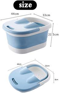 Bubble mate Foot Spa und Massage gerät mit beruhigenden Ein weich massage knoten - Product Image 2