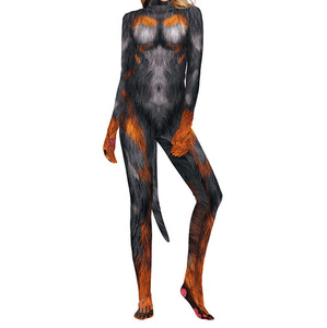3D impreso animal <span class=keywords><strong>pareja</strong></span> mono puesta <span class=keywords><strong>en</strong></span> escena animal Cosplay disfraz - Product Image 6
