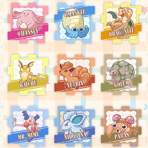 MS Populaire Meilleures Ventes Art de Bande Dessinée Pokémon Pikachu Fan Art Accessoires Collection Aimant de Réfrigérateur en Acrylique Booster Pack Jeu de Société - Product Image 5