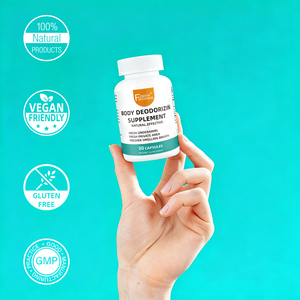 ผู้ผลิตอาหารเสริมระงับกลิ่นกาย สารสกัดจากใบพาร์สลีย์ ใบเปปเปอร์มินต์ สารต้านอนุมูลอิสระ 30 แคปซูลระงับกลิ่นกาย - Product Image 4