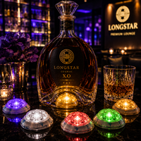 Longstargift OEM RGB Spirits Marketing Premium Bottle Display Hospitality Bar Showcase LED Bottle Light