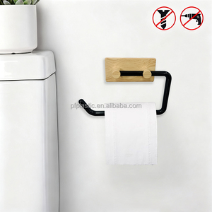 <span class=keywords><strong>Portarotolo</strong></span> per Carta Igienica in Plastica con Stampa a Trasferimento d'Acqua Tradizionale, Senza Foratura, per Casa e Hotel - Product Image 6