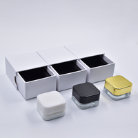 Boîte rigide personnalisée avec glissière magnétique, gaufrage, lamination mate, matériaux recyclés, emballage pour crème pour les yeux, crème pour le visage, vernis à ongles, huile