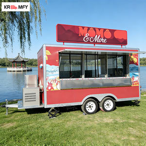 Remorque de cuisine mobile entièrement équipée pour la vente de snacks, bonbons et chips - Product Image 6