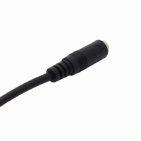 Câble d'extension audio personnalisé 3,5 mm plaqué or, tressé en PVC, 28 AWG, blindage CMG ignifuge en aluminium-mylar, garantie 12 mois pour voiture