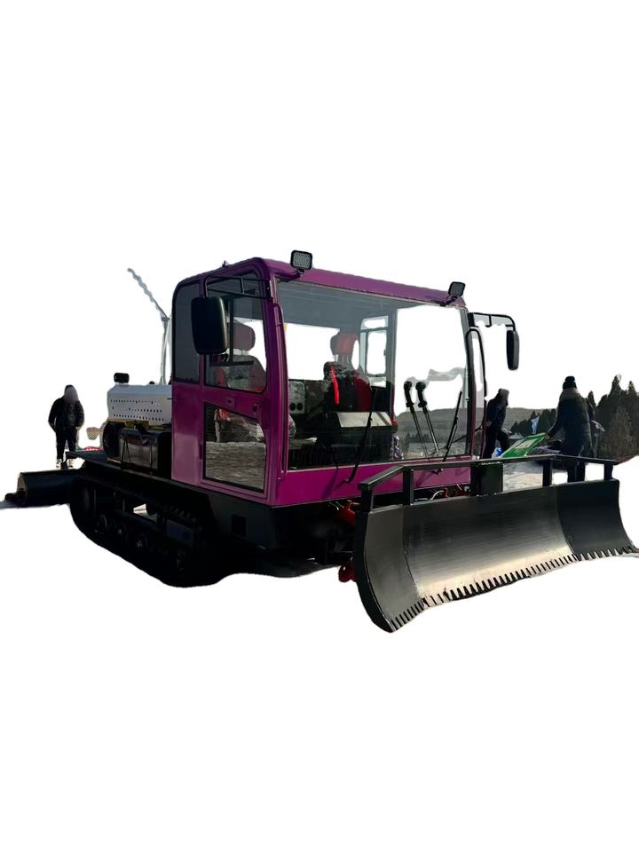 Snow Compactor Hydraulic Engine-Powered Motor Heavy-Duty Snow Groomer Machine Crawler ...