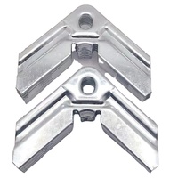 Coin de conduit en acier galvanisé du système HVAC TDF personnalisé pour les conduits d'air pour les applications de sous-sol d'hôpital de gymnase