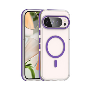 Shockproof <b>Acrylic</b> Transparent Hard PC Magnetic Gel Soft TPU Phone Case for Google Pixe 10 Pro 10pro XL Protect Back Cover - Product Image 6