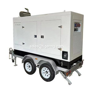 Groupe électrogène sur remorque 5MW 6MW 25kW 30kVA 35kW 60kVA 80kW 80kVA Prix en Thaïlande Générateur 80 kVA - Product Image 2
