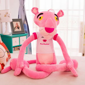 Peluche de <span class=keywords><strong>Pantera</strong></span> Traviesa Grande de Algodón PP, el Más Vendido en Internet, Regalo de Cumpleaños, Almohada de Juguete de Peluche - Product Image 1