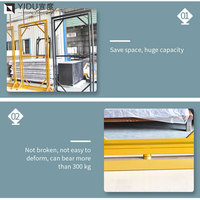Kunden spezifischer Showroom große Quarz metall drehbare Marmor Granitplatte Boden Stein Keramik platte Fliesen Display Rack