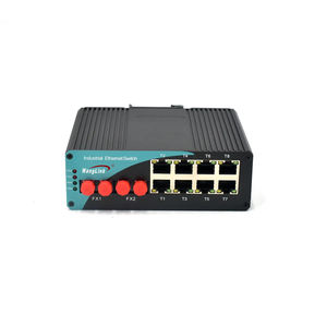 Commutateur Ethernet industriel non géré OEM ODM <span class=keywords><strong>OJM</strong></span> 10/100 Mbps 8 ports Commutateurs de réseau de médias fibre de transmission de données robustes - Product Image 3