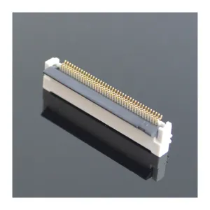 Ultra thin connector pitch 0.5mm 4pin~50pin multi-pin H1.0 back lock type glod-plated FPC FFC connector