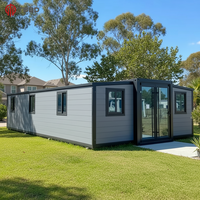 Maison modulaire préfabriquée de luxe, type « granny flat », extensible, avec cuisine et salle de bain, entièrement meublée, petite maison conteneur