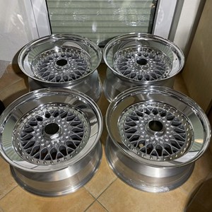 Jantes JUWA TRX <span class=keywords><strong>RS</strong></span> forgées en 3 parties 5x120 pour E90 335I 330I F80 M3 E30 F22 E36 E39 M5 16-18 pouces, nouvelles jantes en alliage - Product Image 1