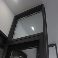Ventana Abatible de Aleación de Aluminio de Primera Calidad, Doble Acristalamiento, Aislamiento Térmico, Insonorizada, Eficiente Energéticamente, con Certificación Energy Star