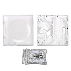 FP-86 Entrega Rápida, Caja Terminal de Pared de Fibra Óptica SC para Escritorio, Tipo 86, 2 Núcleos, Pequeña, FTTH - Product Image 6