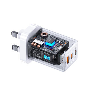 USAMS UK CC196 PD + QC adattatore per caricabatterie da parete USB tipo C a ricarica rapida con funzioni Multiple - Product Image 2