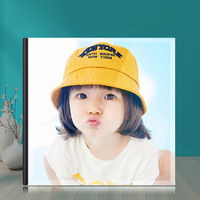 Оптовая продажа, фотоальбомы из искусственной кожи или жесткий чехол, свадебная книга, детский фотоальбом с индивидуальным принтом